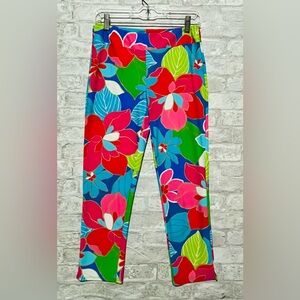 Jude Connally Vibrant Floral Print Leggings Stunning